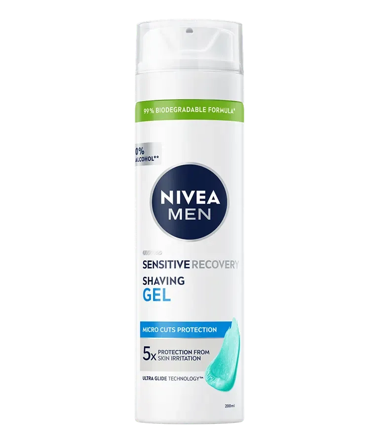 Gel de ras Men Sensitive Recovery, 200ml, Nivea — preț și oferte