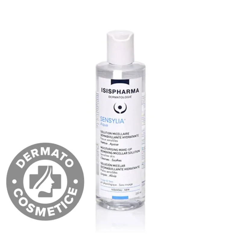 Solutie micelara demachianta hidratanta Sensylia Aqua, 250ml, Isis Pharma — preț și oferte