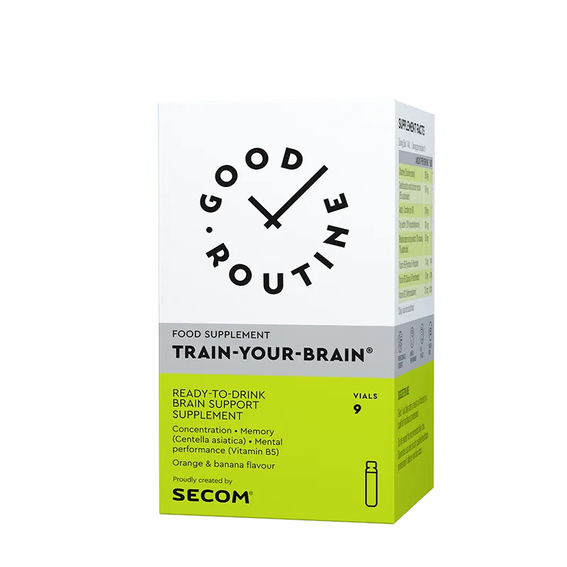Train your brain Good Routine, 9 x 25ml, Secom — preț și oferte