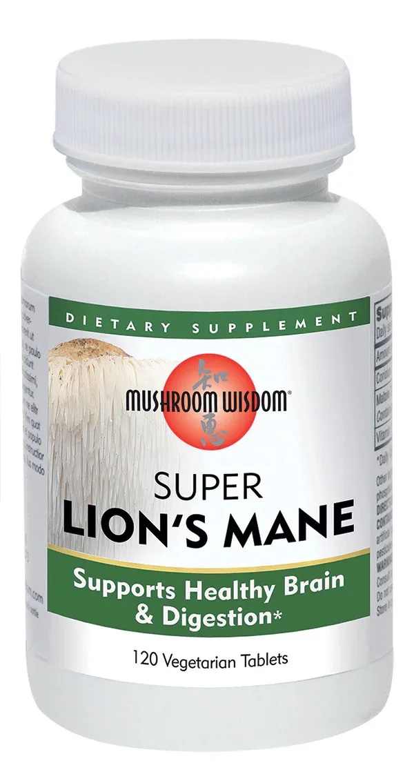 Super Lion's Mane Mushroom Wisdom, 120 capsule, Secom — preț și oferte