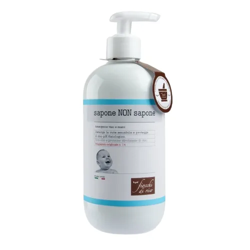 Gel de curatare pentru fata si maini 0 luni+, 400ml, Fiocchi di Riso — preț și oferte