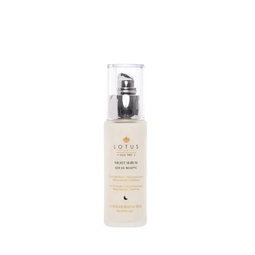 Ser de noapte pentru fata Gold Dermoactive, 50ml, Lotus Cosmetics — preț și oferte