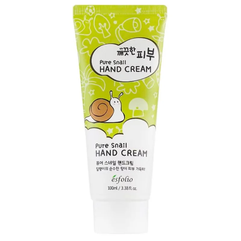 Crema de maini cu mucus de melc Pure Skin, 100ml, Esfolio — preț și oferte