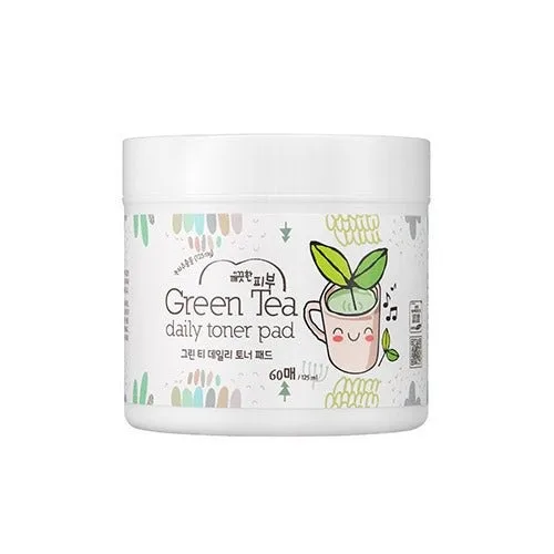 Dischete tonice pentru fata cu ceai verde Pure Skin, 60 bucati, Esfolio — preț și oferte