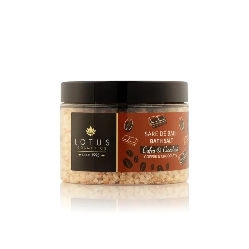 Sare de baie cu aroma de cafea & ciocolata, 600g, Lotus Cosmetics — preț și oferte