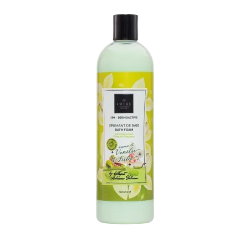 Spumant de baie cu apa de vanilie si fistic SPA Dermoactive, 500ml, Lotus Cosmetics — preț și oferte