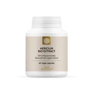 Extract de ciuperci Hericium Bio, 60 capsule, Novo Biomedics