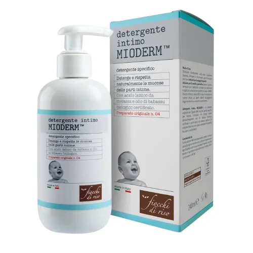 Gel delicat de curatare Mioderm, 240ml, Fiocchi di Riso — preț și oferte