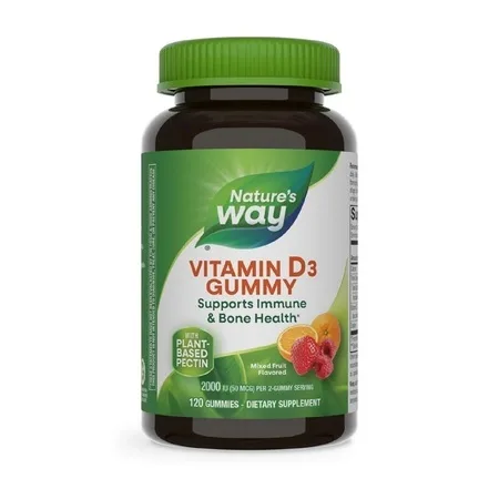 Vitamina D3 2000UI Nature's Way, 120 jeleuri, Secom — preț și oferte