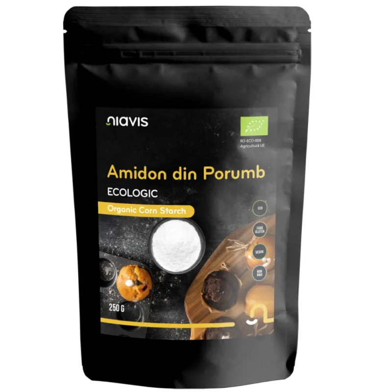 Amidon de porumb ecologic, 250g, Niavis — preț și oferte