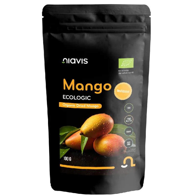 Mango deshidratat ecologic, 100g, Niavis — preț și oferte