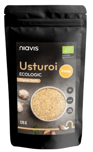 Usturoi granulat ecologic, 125g, Niavis