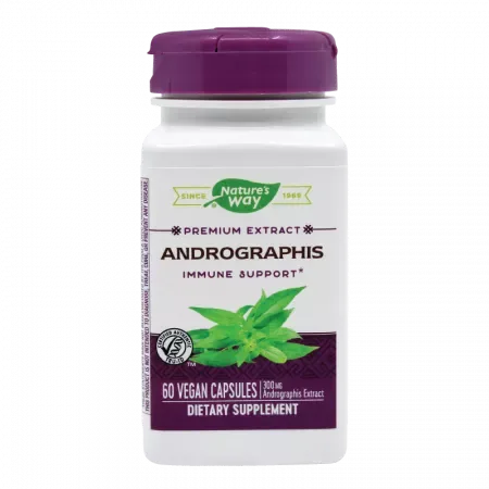 Andrographis SE 300mg Nature's Way, 60 capsule, Secom — preț și oferte