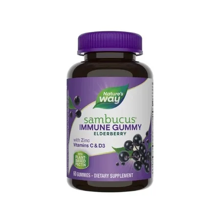 Sambucus Elderberry Nature's Way, 60 jeleuri, Secom — preț și oferte