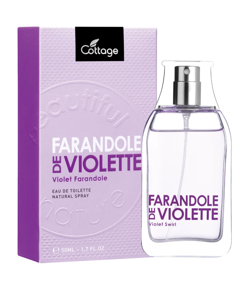 Apa de toaleta pentru femei Violet Swirl, 50ml, Cottage — preț și oferte