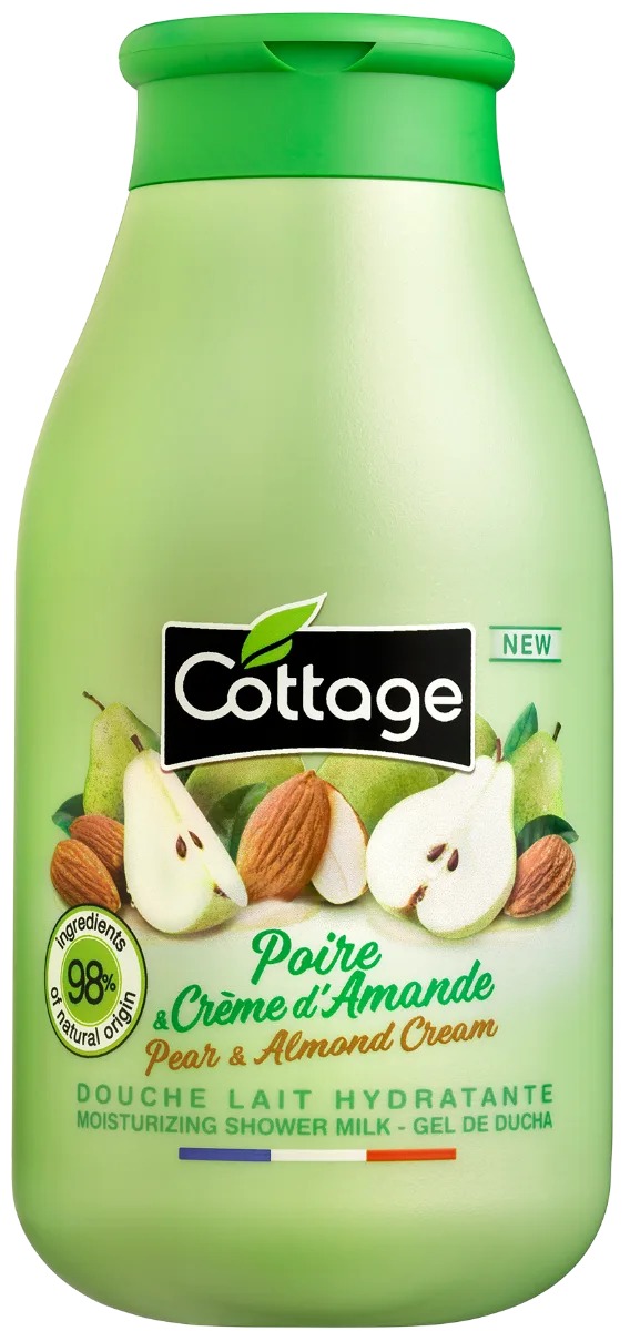 Gel de dus Pere si Migdale, 250ml, Cottage — preț și oferte