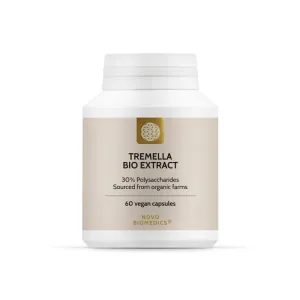 Extract de ciuperci Tremella Bio Extract, 60 capsule, Novo Biomedics