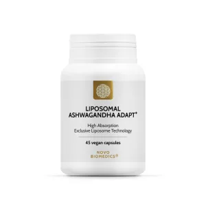 Liposomal Ashwagandha Adapt+, 45 capsule vegetale, Novo Biomedics