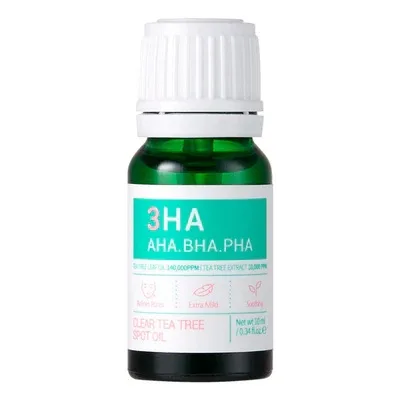 Ulei cu arbore de ceai transparent si 3HA, 10ml, Esfolio — preț și oferte