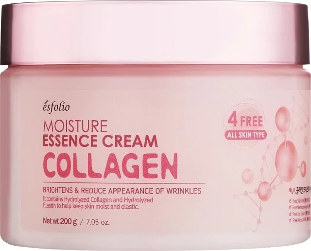 Crema de fata hidratanta cu colagen, 200g, Esfolio — preț și oferte