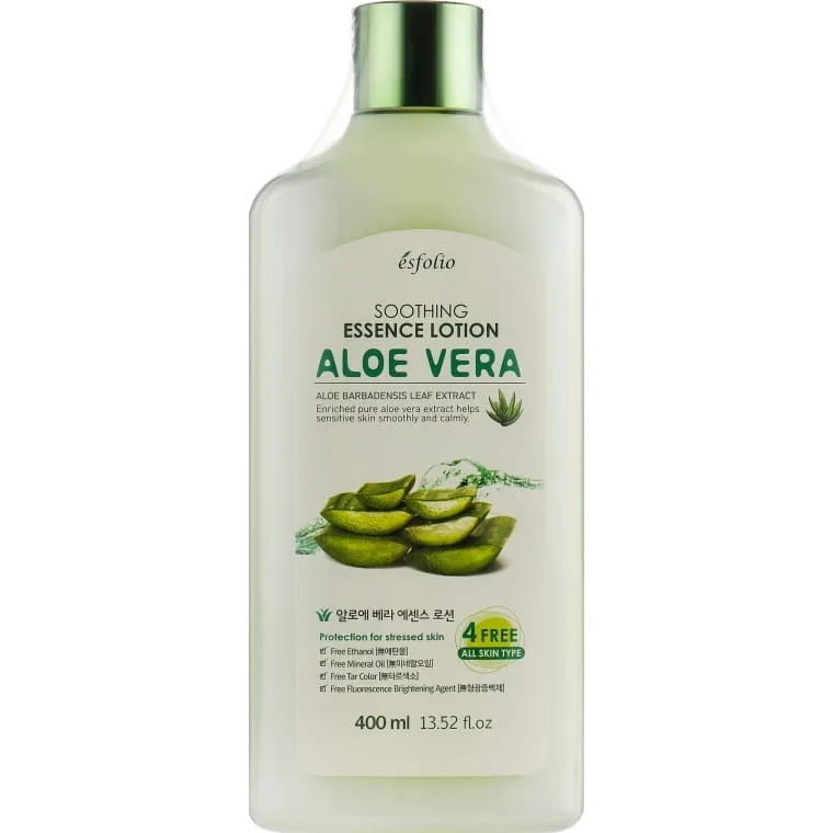 Lotiune calmante pentru ten cu Aloe Vera, 400ml, Esfolio — preț și oferte
