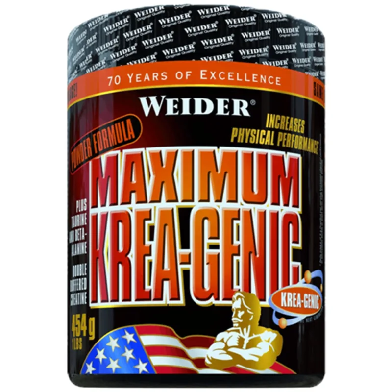 Creatina pulbere Maximum Krea-Genic, 554g, Weider — preț și oferte