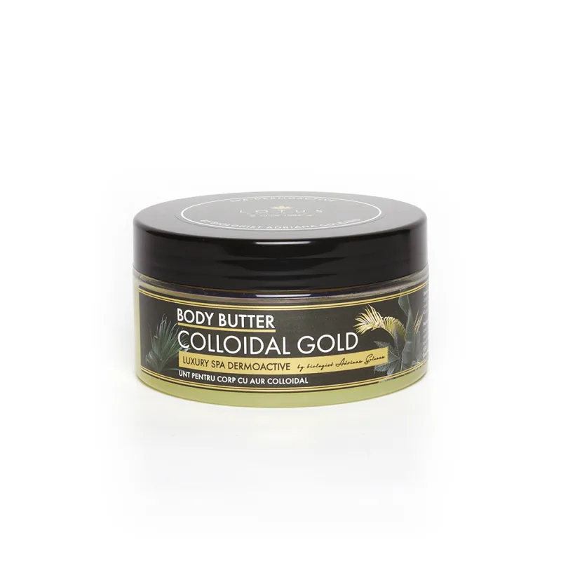 Unt de corp cu aur coloidal Luxury SPA Dermoactive, 300ml, Lotus Cosmetics — preț și oferte