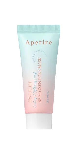 Masca de fata cu argila pentru calmare Spa Relief Be Frozen, 20g, Aperire