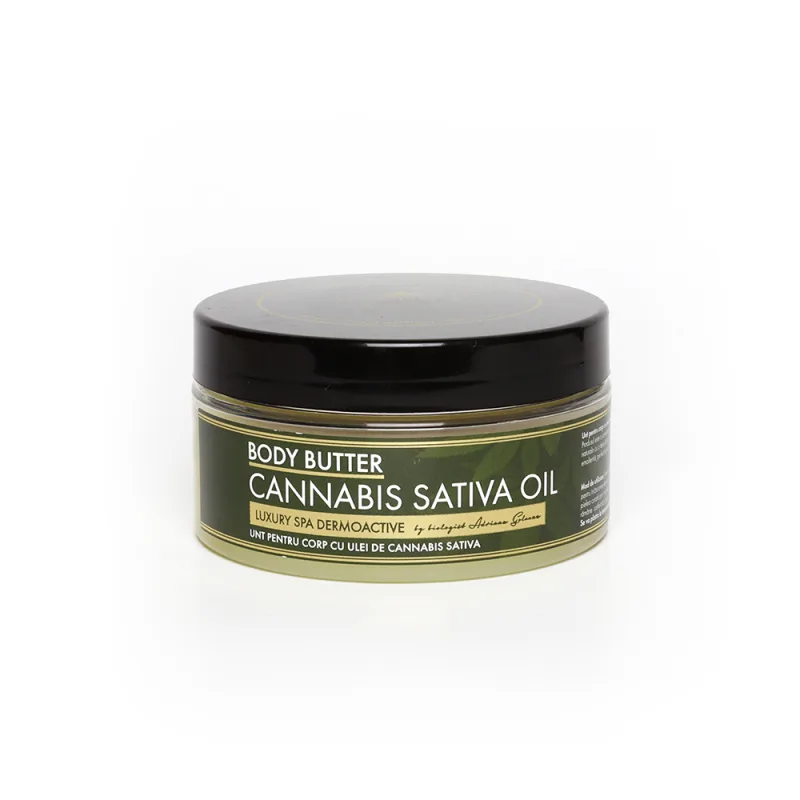 Unt de corp cu extract de ulei de cannabis Luxury SPA Dermoactive, 300ml, Lotus Cosmetics — preț și oferte