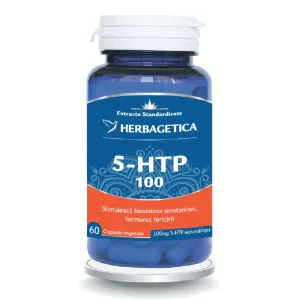 5 HTP 100 zen forte, 60 capsule, Herbagetica