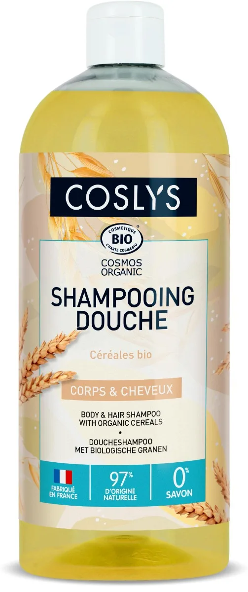 Gel de dus si sampon bio cu Cereale, 1000ml, Coslys — preț și oferte