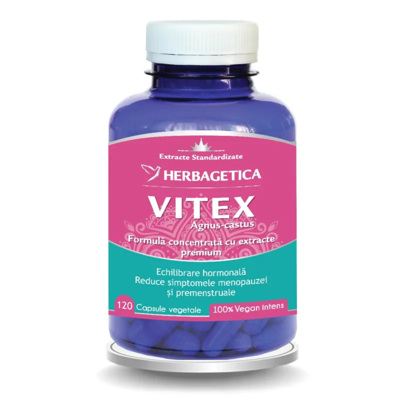 Vitex, 120 capsule, Herbagetica — preț și oferte