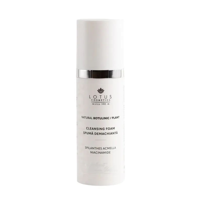 Spuma de curatare pentru ten demachianta Natural Botulinic Plant, 75ml, Lotus Cosmetics — preț și oferte