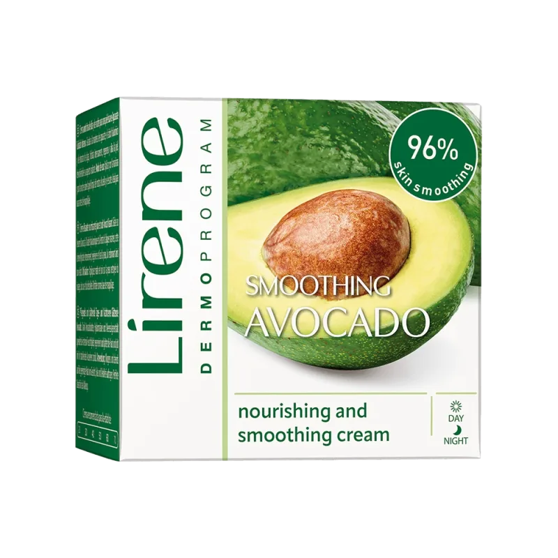 Crema netezitoare cu avocado 30+ de zi si de noapte, 50ml, Lirene — preț și oferte