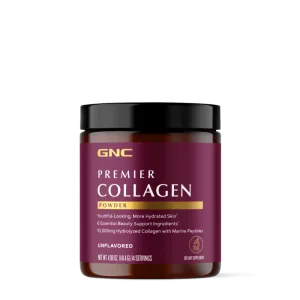 Premier Collagen Powder Formula Premium de Colagen fara Aroma, 141.4 g, GNC