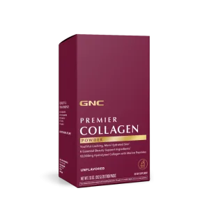 Premier Collagen Powder Formula Premium de Colagen fara Aroma, 20 plicuri x 10.01g, GNC