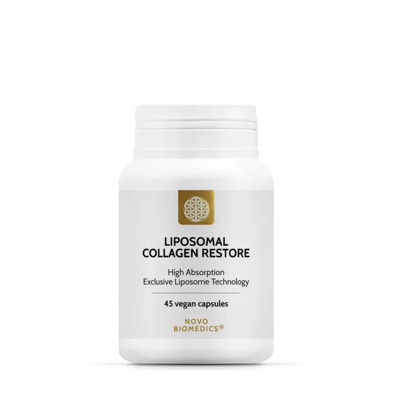 Liposomal Collagen Restore, 45 capsule vegetale, Novo Biomedics — preț și oferte