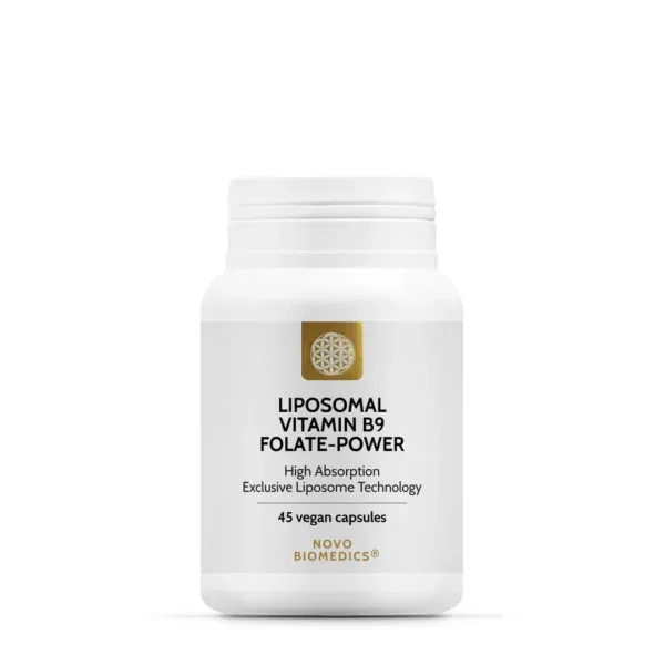 Liposomal Vitamin B9 Folate-Power, 45 capsule, Novo Biomedics — preț și oferte