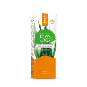 Emulsie cu Aloe Vera pentru protectia solara SPF50, 50ml, Lirene