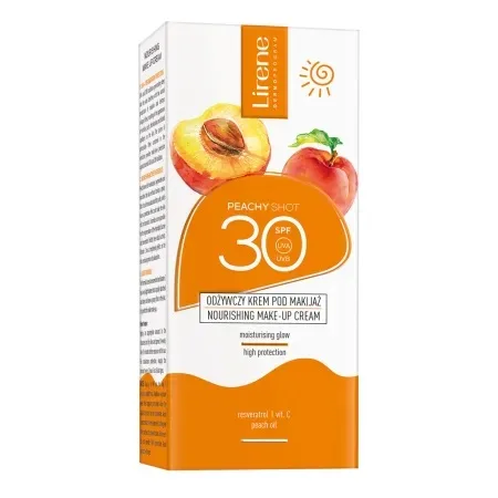 Crema cu protectie solara SPF 30 Peachy, 50ml, Lirene — preț și oferte
