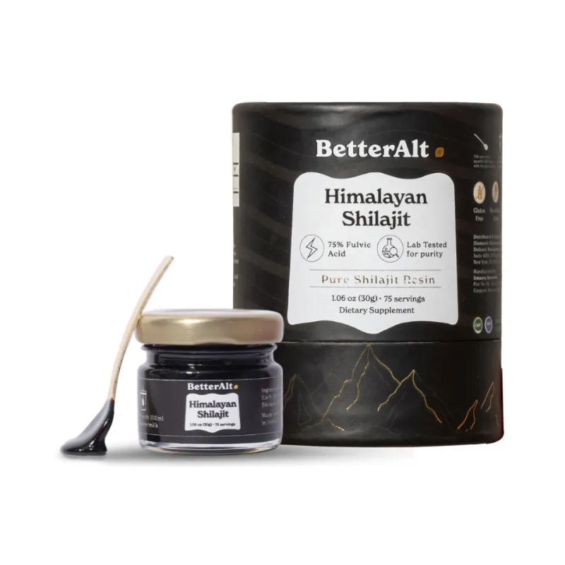 Rasina pura de Shilajit din Himalaya BetterAlt, 30g, GNC — preț și oferte