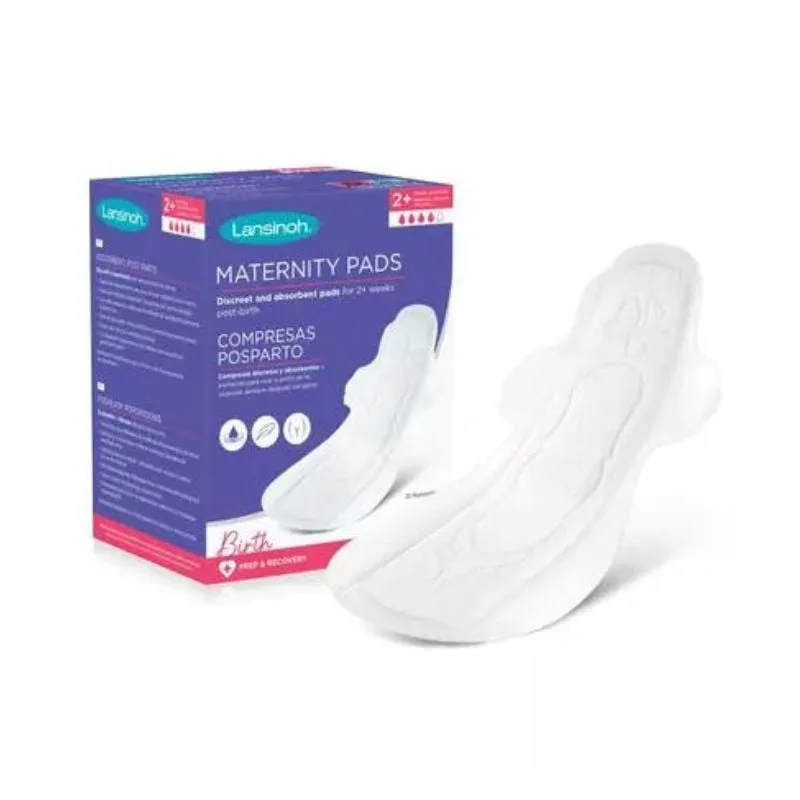 Tampoane postnatale ultra absorbante pentru saptamana 2+, Medium, 12 bucati, Lansinoh — preț și oferte