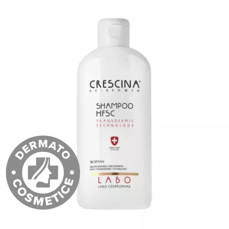 Sampon pentru femei Transdermic HFSC Crescina, 500ml, Labo — preț și oferte