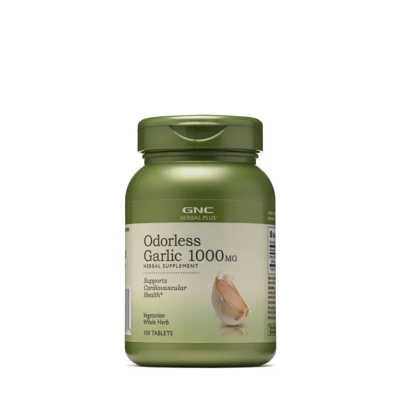 Usturoi Inodor 1000mg, 100 tablete, GNC — preț și oferte