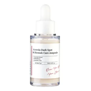 Ser pentru fata cu acerola impotriva petelor si imperfectiunilor, 30ml, Raviel