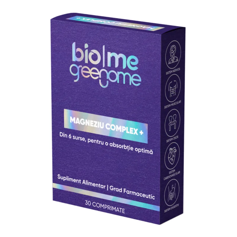 Magneziu Complex, 30 comprimate, Biome — preț și oferte