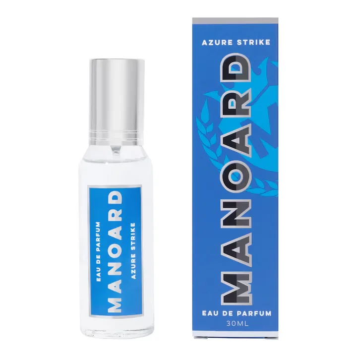 Apa de parfum pentru barbati Azur Strike, 30ml, Manoard — preț și oferte