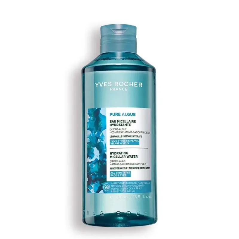 Apa micelara demachianta 2in1 Pure Algue, 400ml, Yves Rocher — preț și oferte