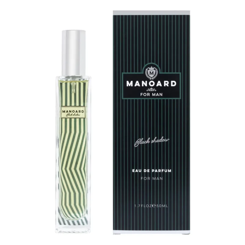 Apa de parfum pentru barbati Black Shadow, 50ml, Manoard — preț și oferte