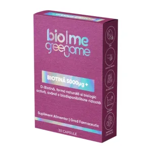Biotina 5000mcg, 30 capsule, Biome